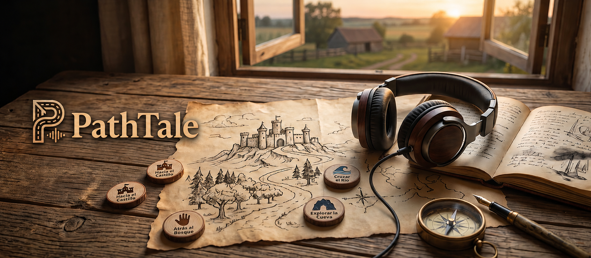 PathTale - Elige tu camino. Escucha tu aventura.